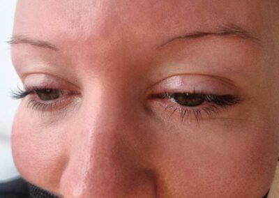 Kosmetische Powder Brows Augenbrauen Behandlung im Kosmetikstudio Rottenburg
